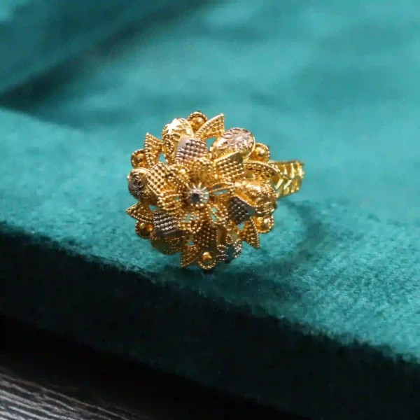 Casting Gold Plated Bridal Ring 3