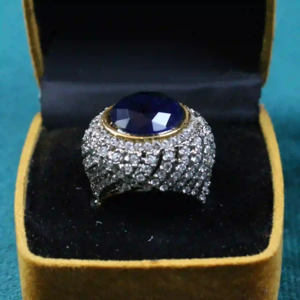 Giant Sapphire Ring 1