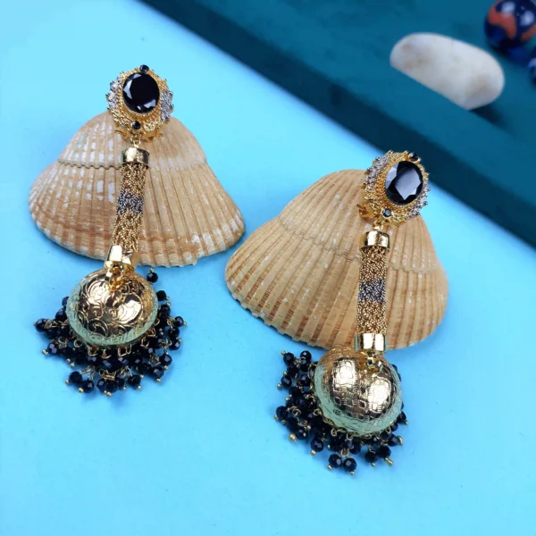 Handmade Wire Jhumki Earrings 4 scaled